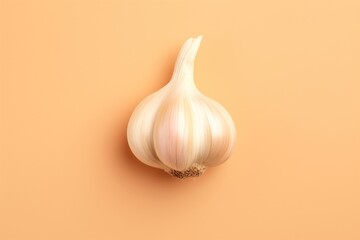 Wall Mural - Garlic vegetable food ingredient.