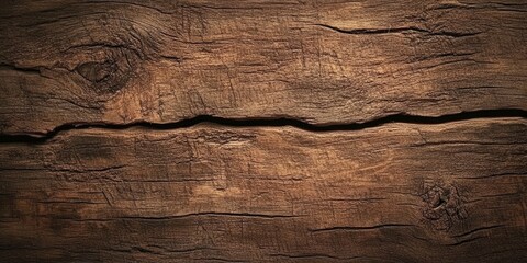 Poster - Dark Brown Wooden Texture for Background Use