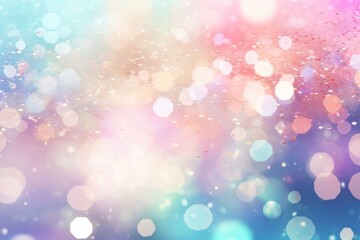 Wall Mural - glitter pattern bokeh effect background backgrounds abstract outdoors.