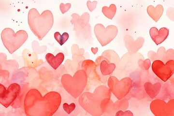 Poster - Cute hearts backgrounds creativity abstract.