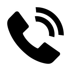 Wall Mural - phone icon. telephone symbol. communication icon. vector illustration.