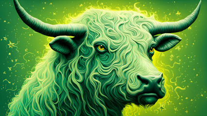 Representatives of bull markets, China Stock Exchange, financial background image, illustrations representing bull markets