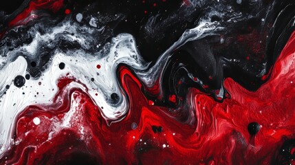 Poster - Stock photograph of a red background HD 8K wallpaper