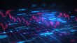 © Tackey - Abstract financial data chart with glowing lines and points on a dark background, showcasing digital analysis.