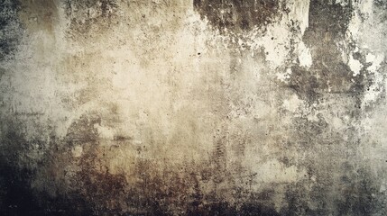 Poster - Textured grunge wall with a noisy grainy appearance Blank space ideal for design purposes