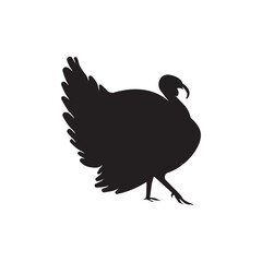 Sticker - Turkey icon vector illustration symbol design