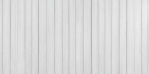 Poster - White Wooden Wall Texture Background