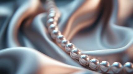 Poster - Soft pearl hued background featuring a chiaroscuro effect
