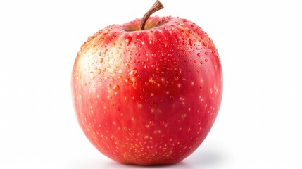 Wall Mural - A Gala apple with a sweet and juicy flavor