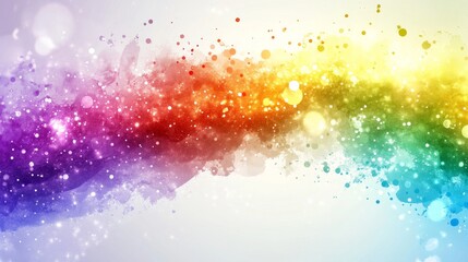 Wall Mural - Rainbow color