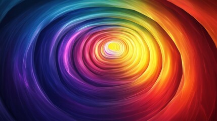 Wall Mural - Rainbow color