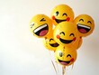 © Tanvir - emoji balloon abstract background
