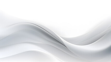 Wall Mural - White abstract wave background with white background