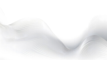 Wall Mural - White abstract wave background with white background