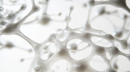 Poster - An intricate arrangement of neural pathways and brain shapes illustrates the complexity of human cognition and thought processes in a captivating visual