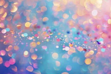 Canvas Print - Celebration glitter pastel background backgrounds futuristic abstract.