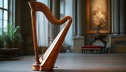 Elegance of a Harp: A Melodic Journey Through Graceful Strings and Timeless Harmony