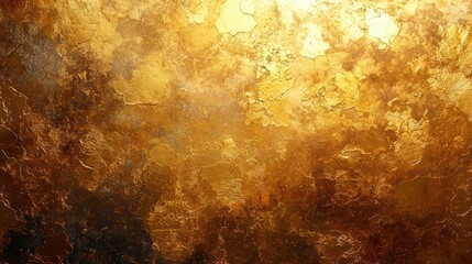 Abstract gold textured background with warm tones.