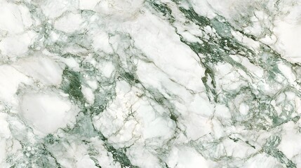 Wall Mural - Green and White Marble, Marbled, Abstract Image, Texture, Pattern Background, Wallpaper, Cover and Screen for Smartphone, PC, Laptop, 9:16 and 16:9 Format