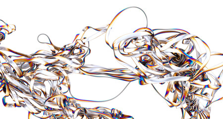 Poster - Transcendent Holography: Where Reality and Illusion Converge in a 3D Background
