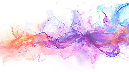 Wall Mural - Energy fantasy element Watercolor