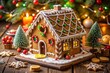 © Uri - Gingerbread house decorated with colorful candies