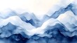 © TGEN - Abstract Blue Watercolor Waves Artwork
