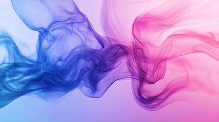Poster - A captivating abstract backdrop showcases a harmonious blend of purple, pink, and blue hues. The colors smoothly transition, creating a serene and visually pleasing effect