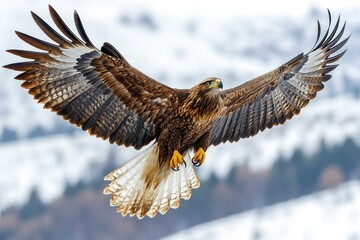 Poster - Golden Eagle in Flight