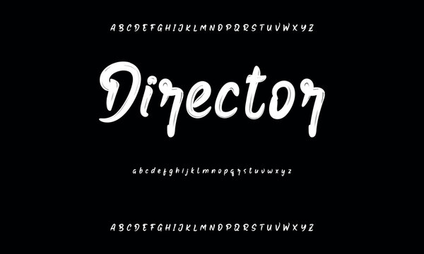 Handwritten Brush Font - Perfect for Invitations