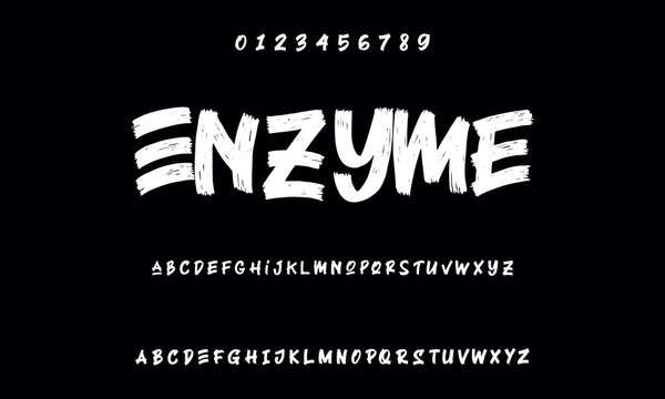 Handwritten Brush Font - Perfect for Invitations
