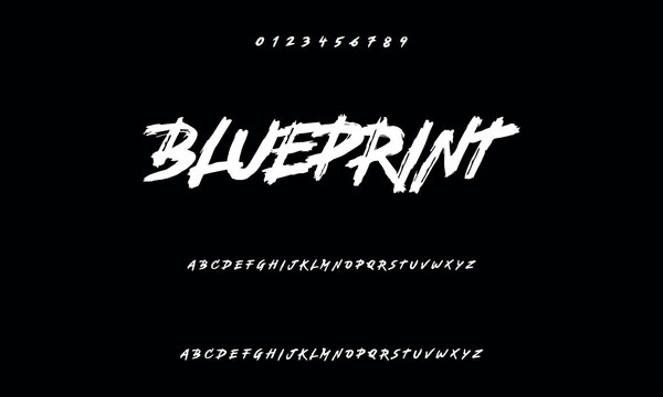 Handwritten Brush Font - Perfect for Invitations