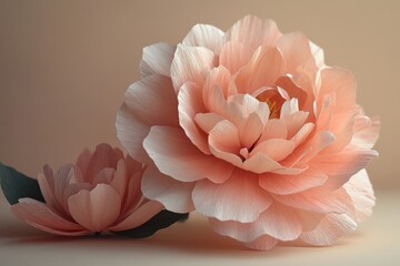 Wall Mural - Delicate Paper Flowers