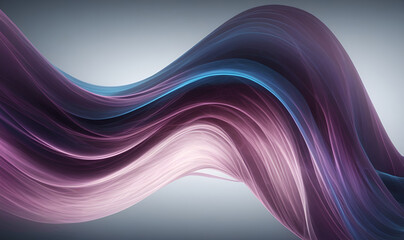 Wall Mural - abstract purple wave background