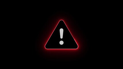Aufkleber - The significance of the warning animation icon in user experience design, creating effective alerts and notifications for critical information.