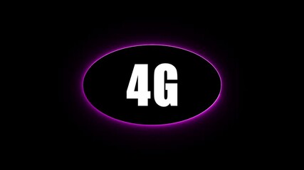 Aufkleber - 4G communication technology, enhancing mobile connectivity and data transfer speed effectively
