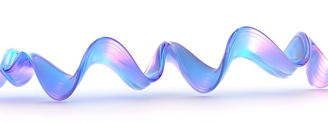 Poster - Mesmerizing Light Wave in Optical Pumping Process A captivating 3D rendered visualization of the intricate dance of light waves during the optical pumping process