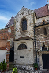 Wall Mural - Built in the XI century, Saint Andrew is one of the oldest churches in Krakow Old Town. Krakow, Poland.