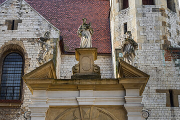 Wall Mural - Built in the XI century, Saint Andrew is one of the oldest churches in Krakow Old Town. Krakow, Poland.