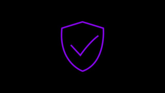 Check mark icon button and yes or approved symbol. Check mark icon.