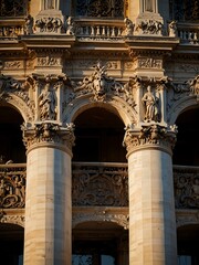 Wall Mural - Details of the Palais Garnier, Paris Opera House.