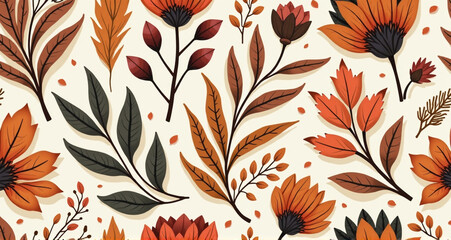 Poster - seamless pattern