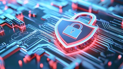 Aufkleber - information security and data protection, protecting business and financial transaction data from cy