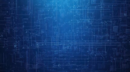Poster - abstract blueprint background, ai, generative