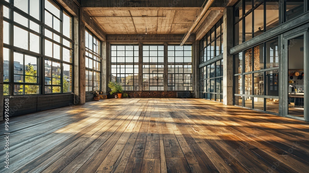 Image showcasing Free Industrial Loft Living Image - Industrial, Loft, Apartment ...