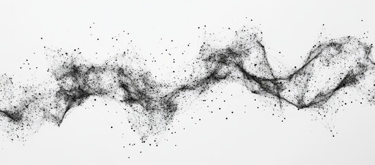 Poster - The video shows data streams, neural networks in 3D, the cybersecurity of big data, and global databases and stock indexes.
