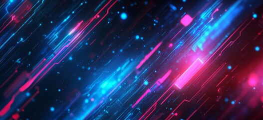 Poster - Data portals, open data systems, global cyberspace concept, high technology, free internet illustration in 3D.