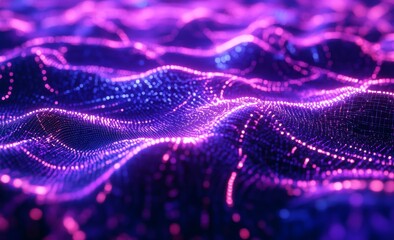 Poster - In the physical world, we live in a world of cyberspace, a world of data flows, digital generation, electronic fields, a world of processed waves of data, a world of big data analytics in 3D.