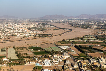 Wall Mural - Aerial view of Najran, Saudi Arabia