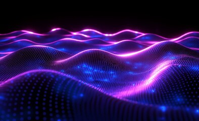 Poster - Privacy, digital generation, electronic field, big data analytics, 3D illustration, cyber space.